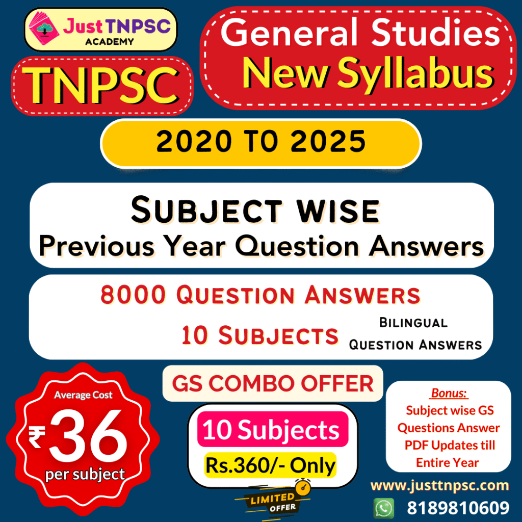TNPSC General Studies previous year questions